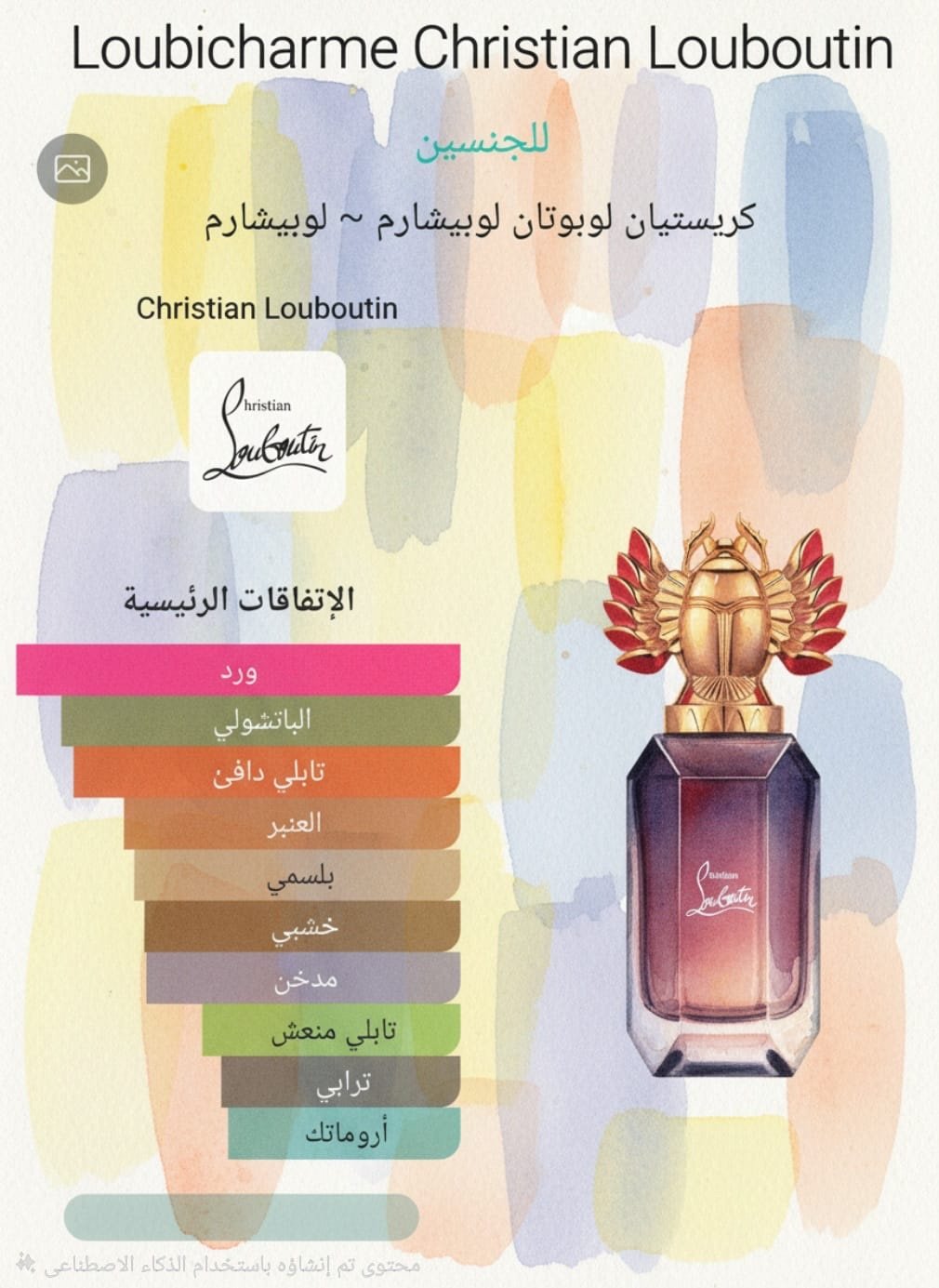 loubicharme package 100ml
