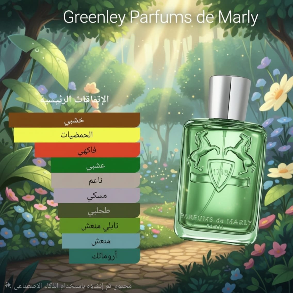 greenley parfums de marly 125ml